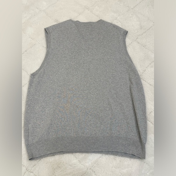 Polo Ralph Lauren Pima Cotton Vest Light gray light weight Men’s XL Ex cond - Picture 7 of 9
